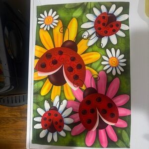 The Spring Shop 12" x 18" Polyester Green Outdoor Flag and Banner, Double Sided